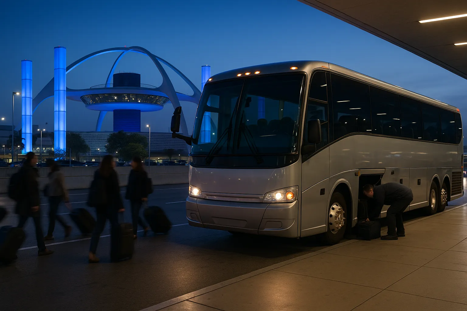 Airport Shuttle Charters in Greater Los Angeles