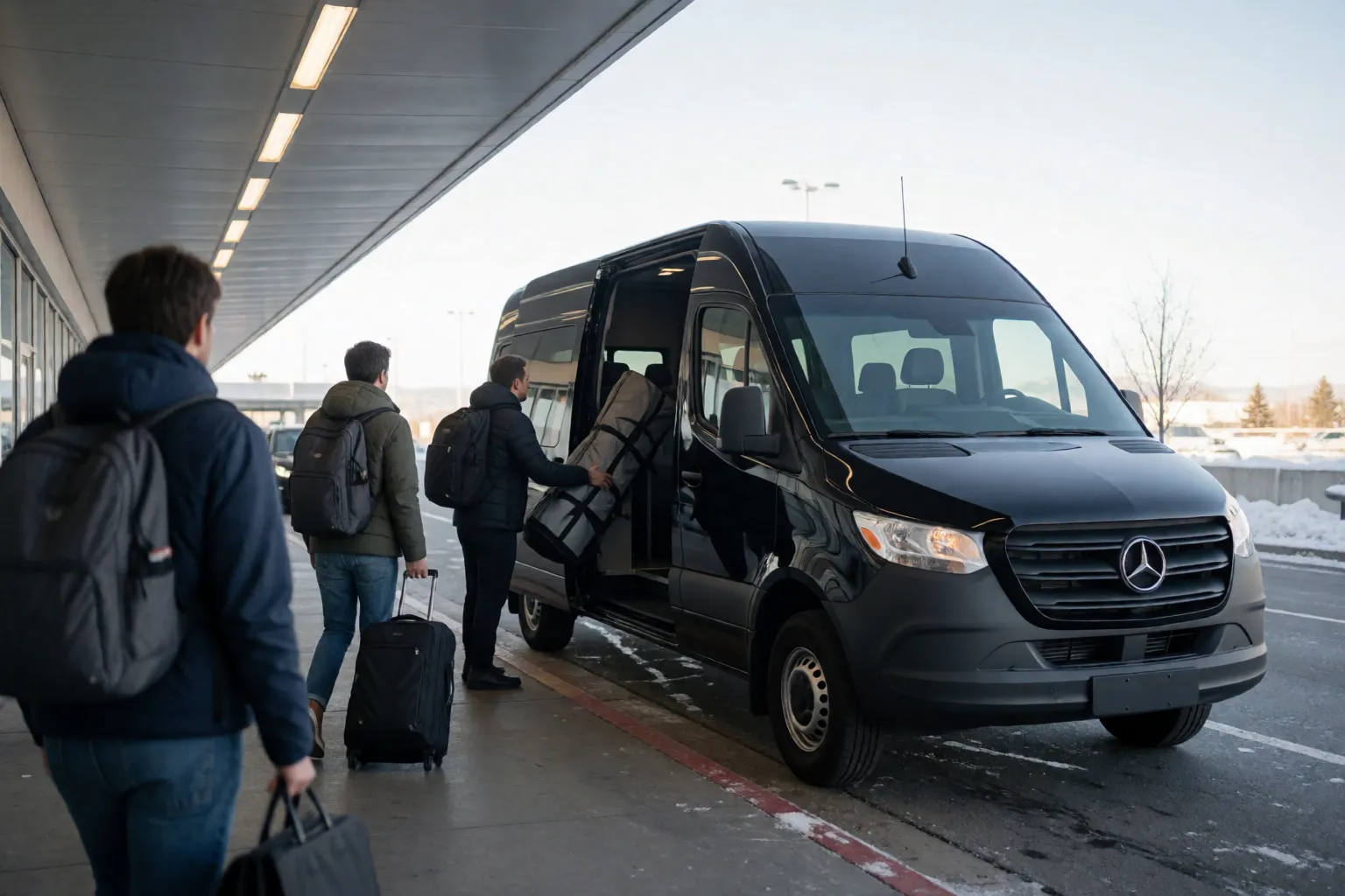 airport charter bus in Reno and Lake Tahoe