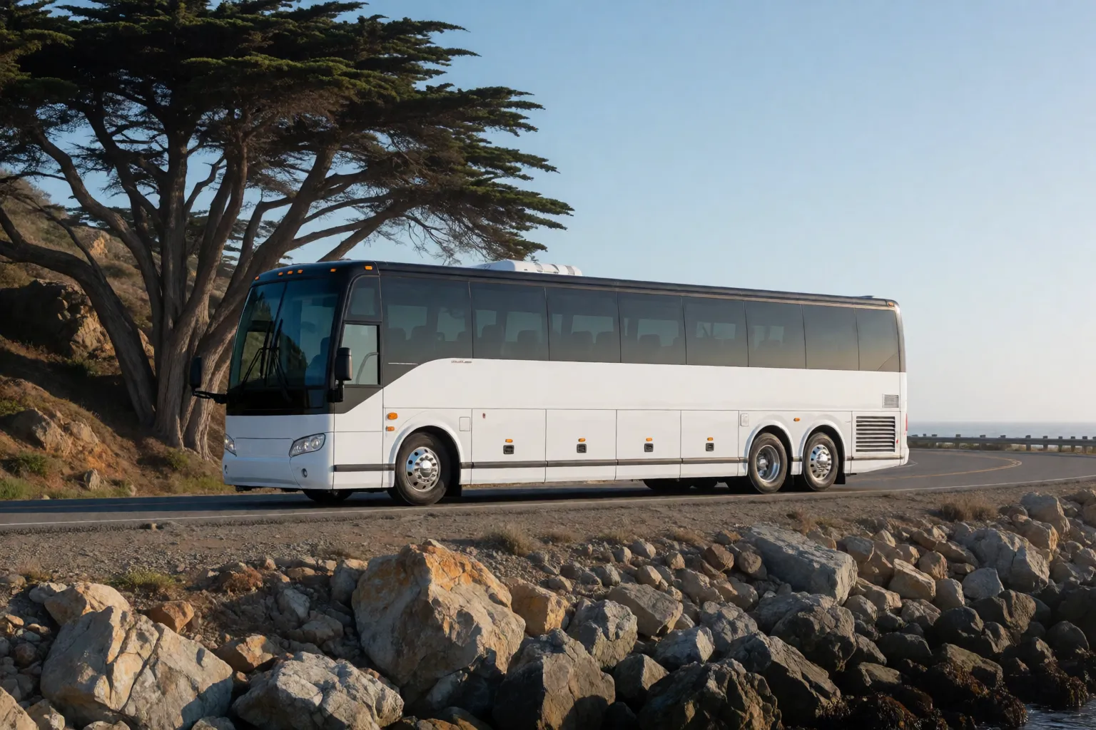 Charter bus in Monterey & Central Coast