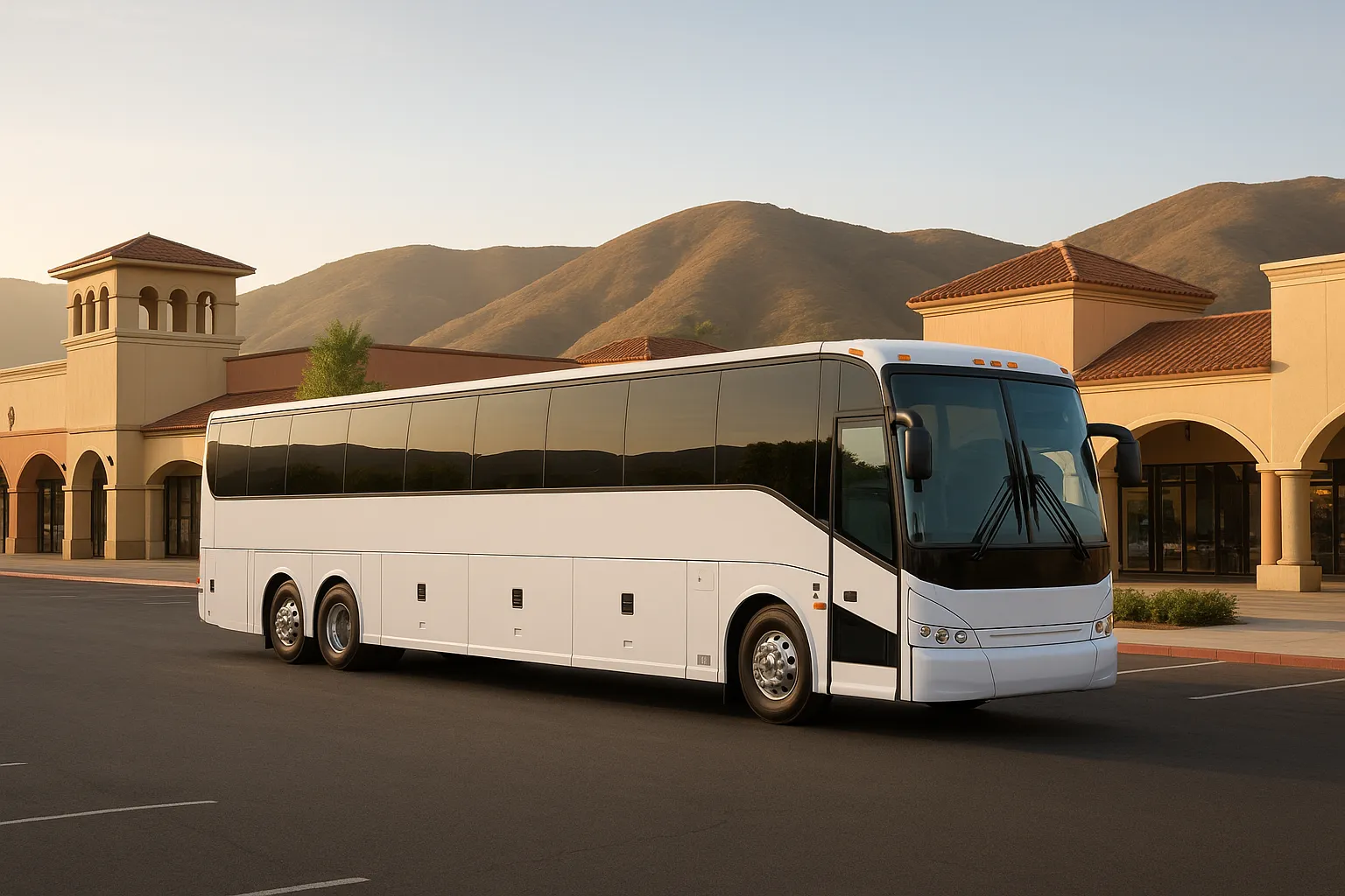 Charter bus in Camarillo