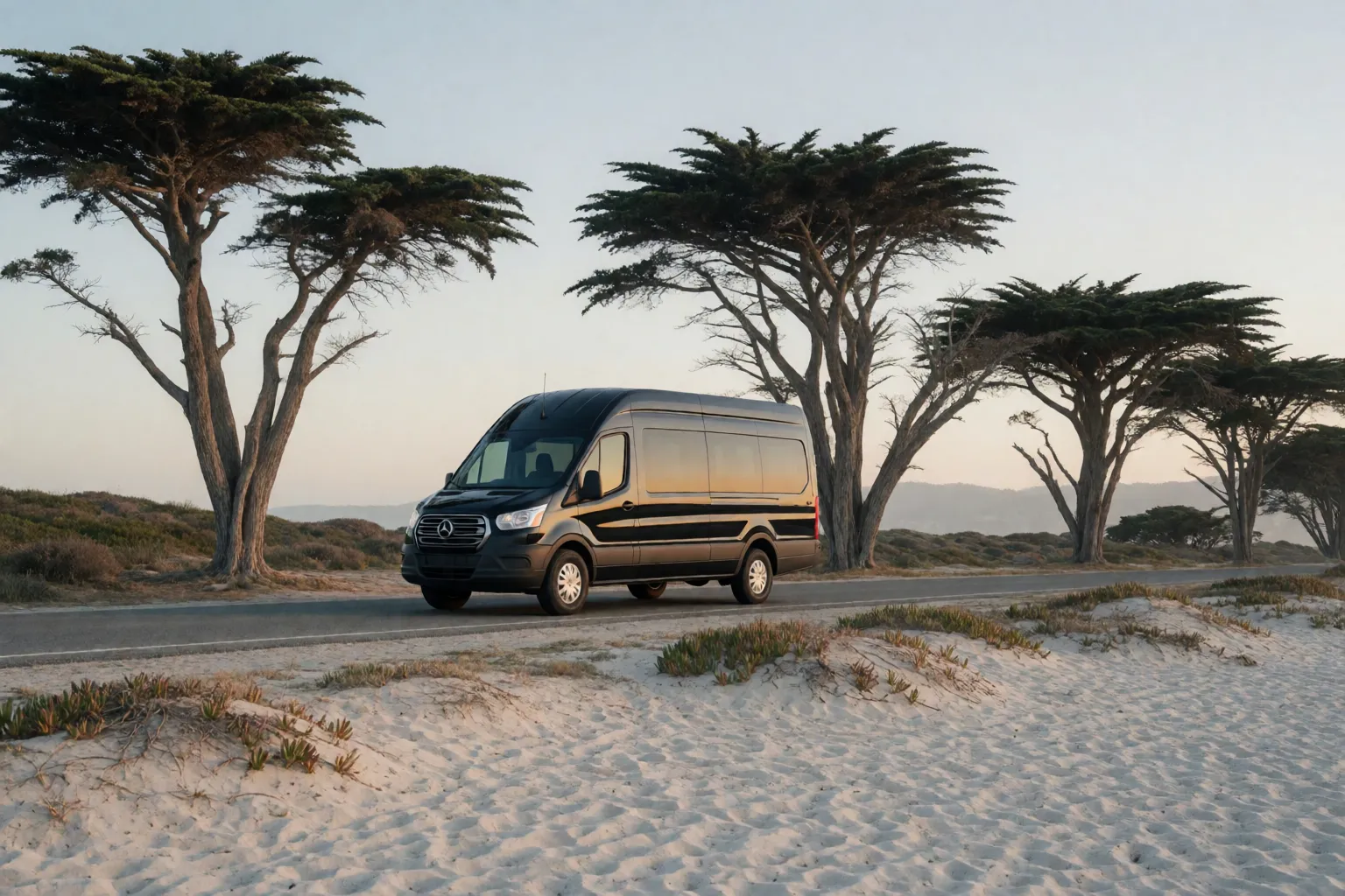 Sprinter van in Carmel-by-the-Sea