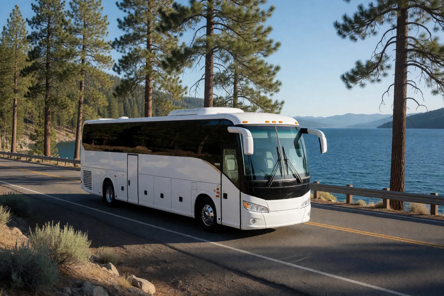 Charter coach near Incline Village