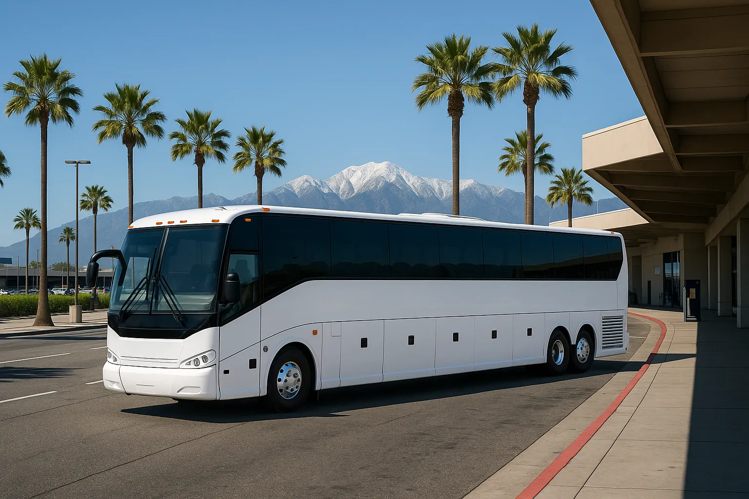 Charter bus in Ontario