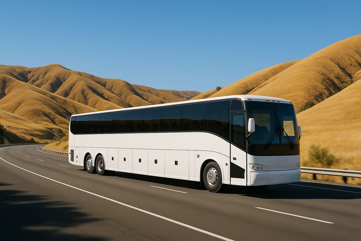 Charter coach near Santa Clarita