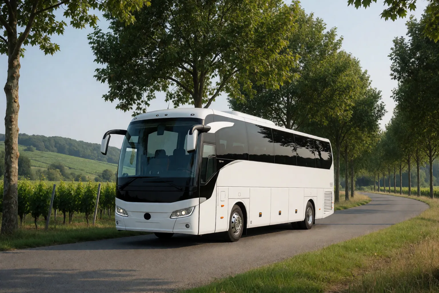 Charter coach near Santa Rosa