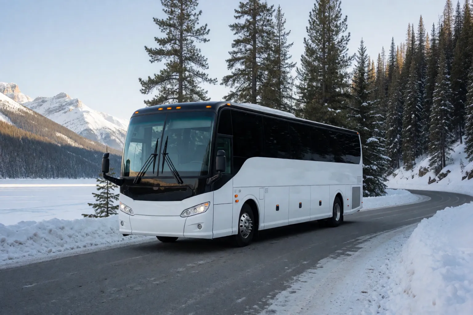 Charter coach near Truckee