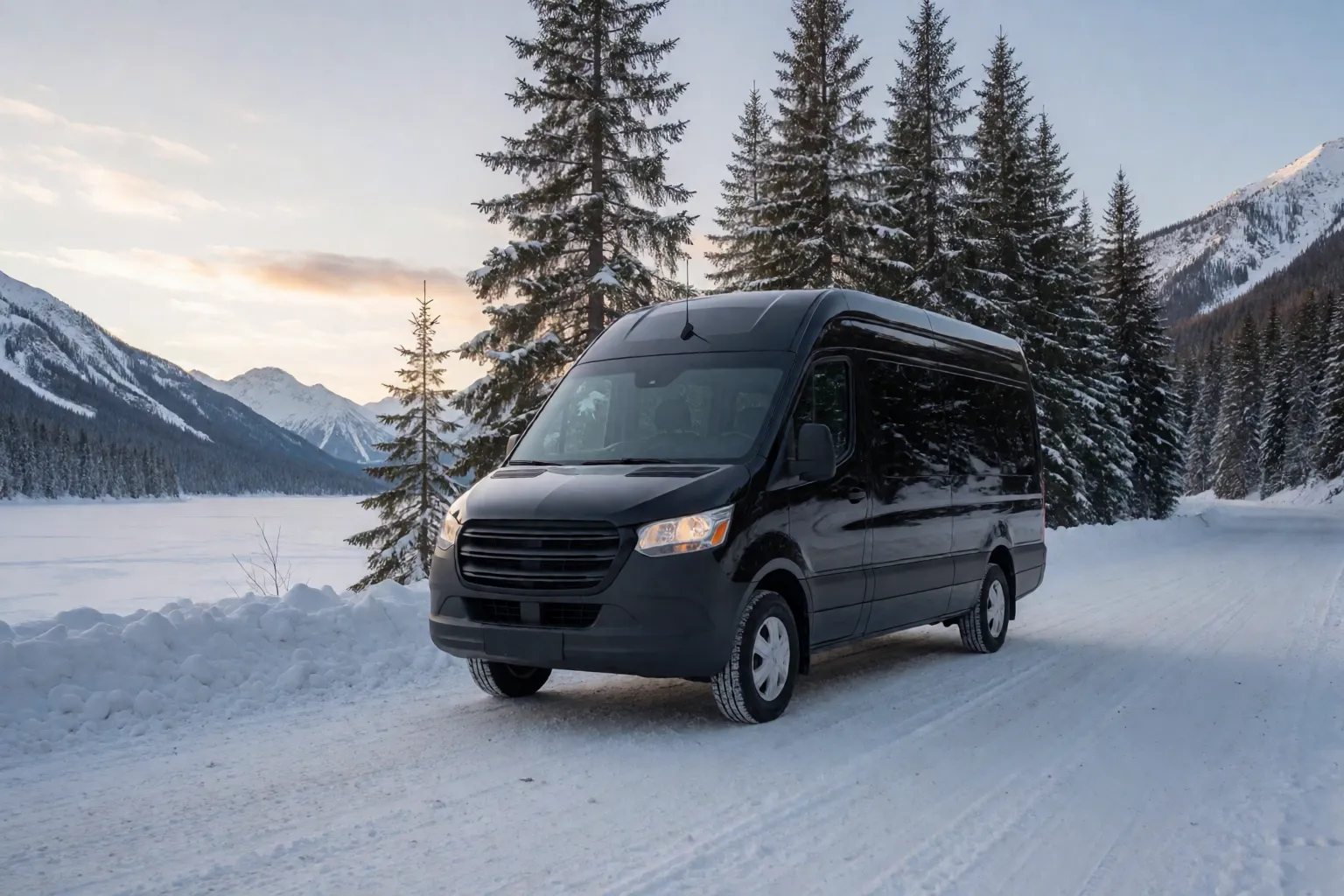 Sprinter van in Truckee