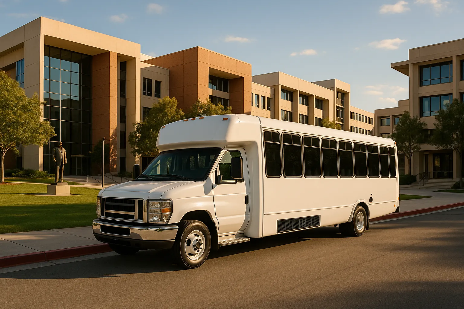 Minibus at Cal State Northridge