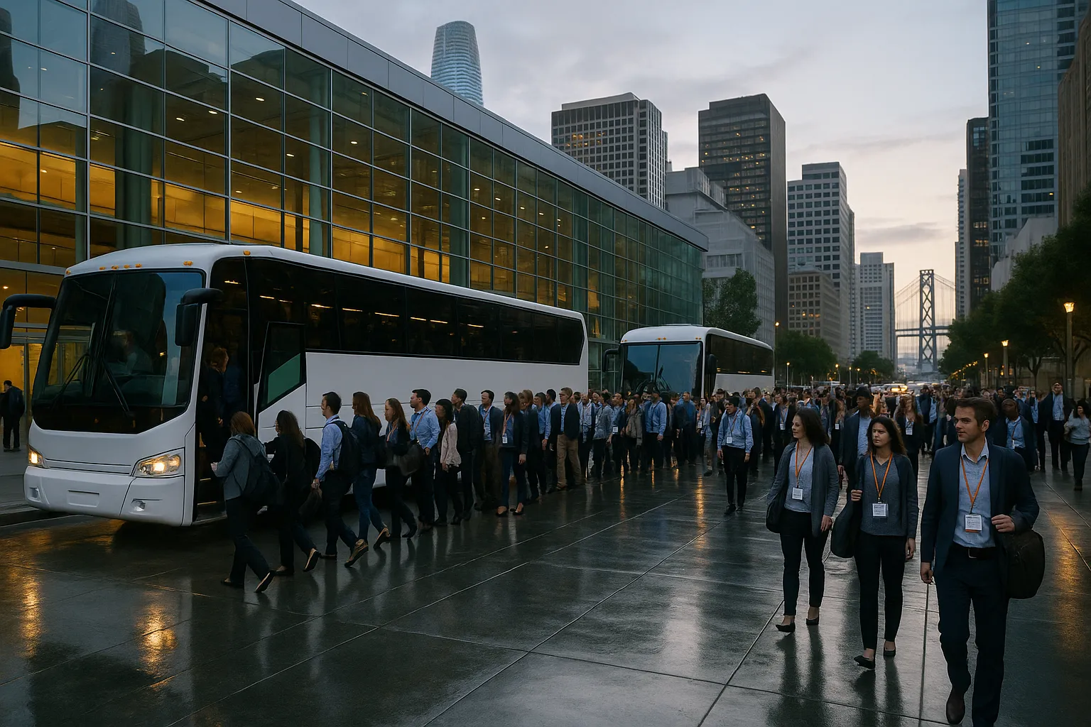 Conference & Convention Shuttles in Bay Area