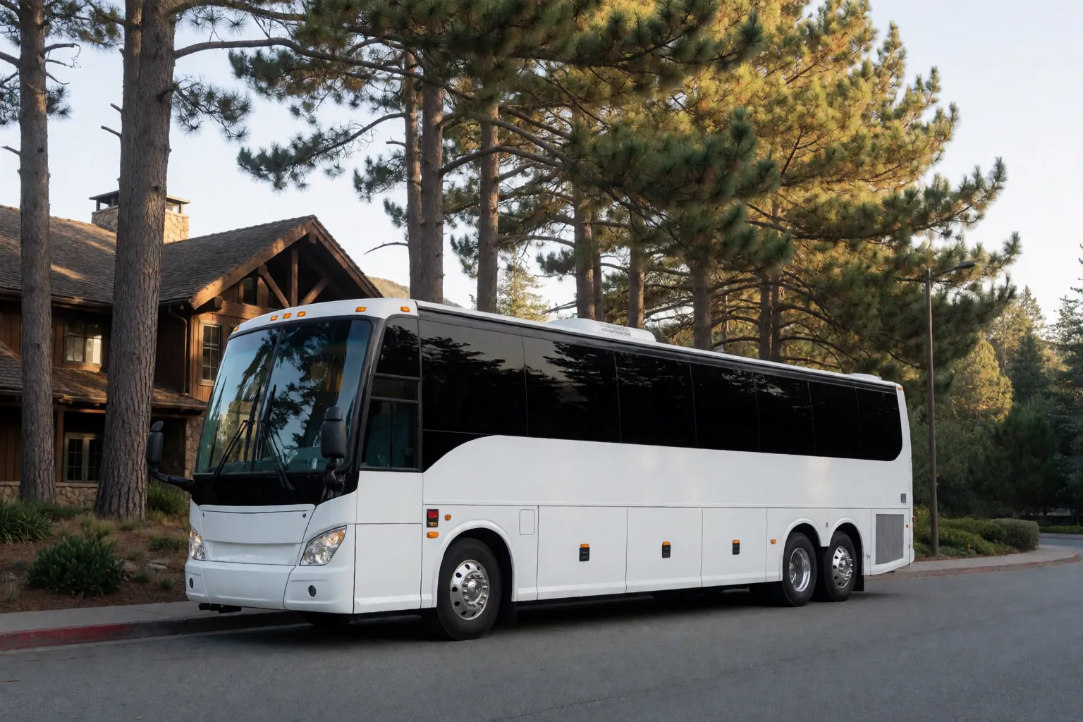 conference shuttle bus in Monterey