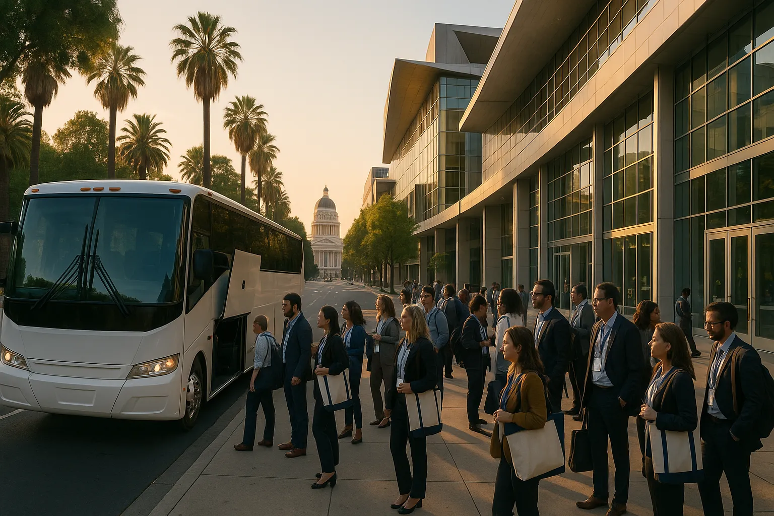 Conference & Convention Shuttles in Sacramento / Central Valley