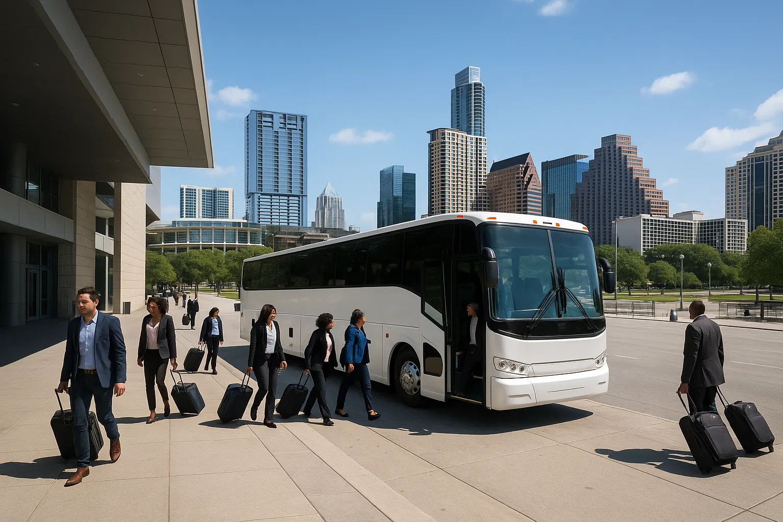 Conference & Convention Shuttles in Austin Metro