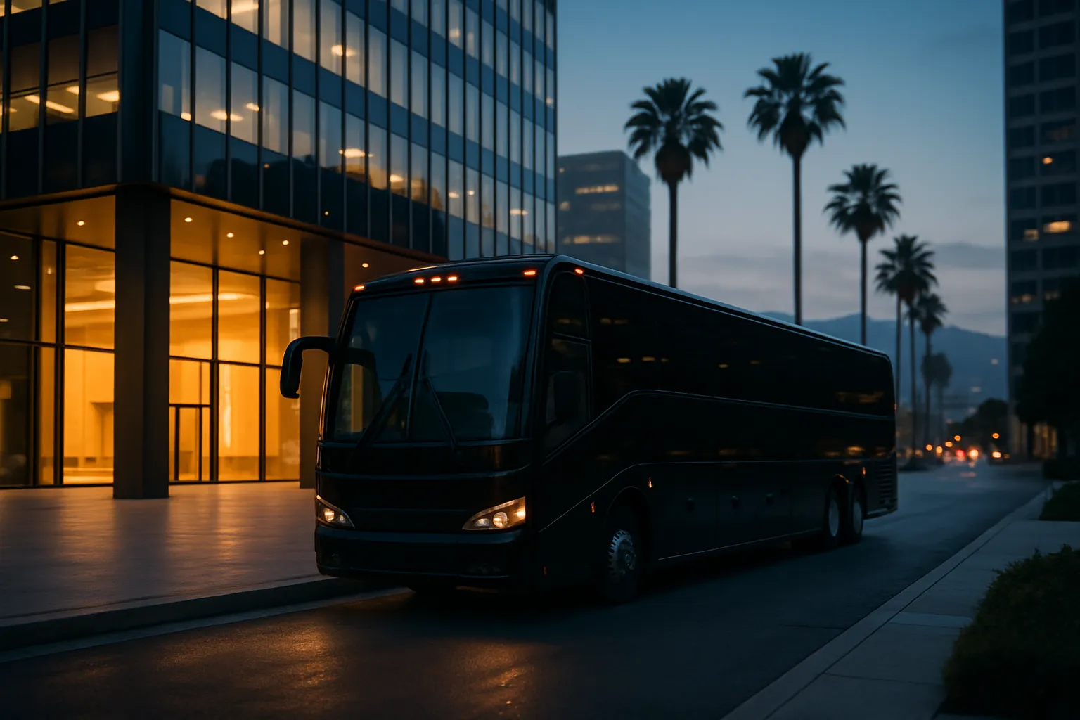 Corporate Charter Buses in Greater Los Angeles