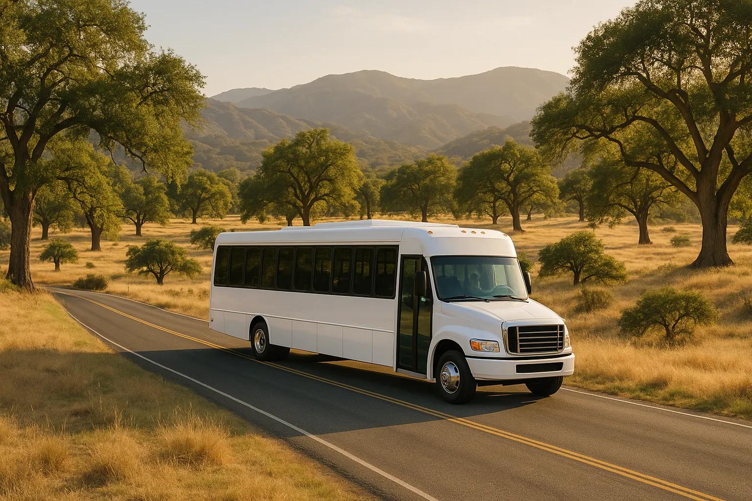 corporate charter bus in Santa Barbara