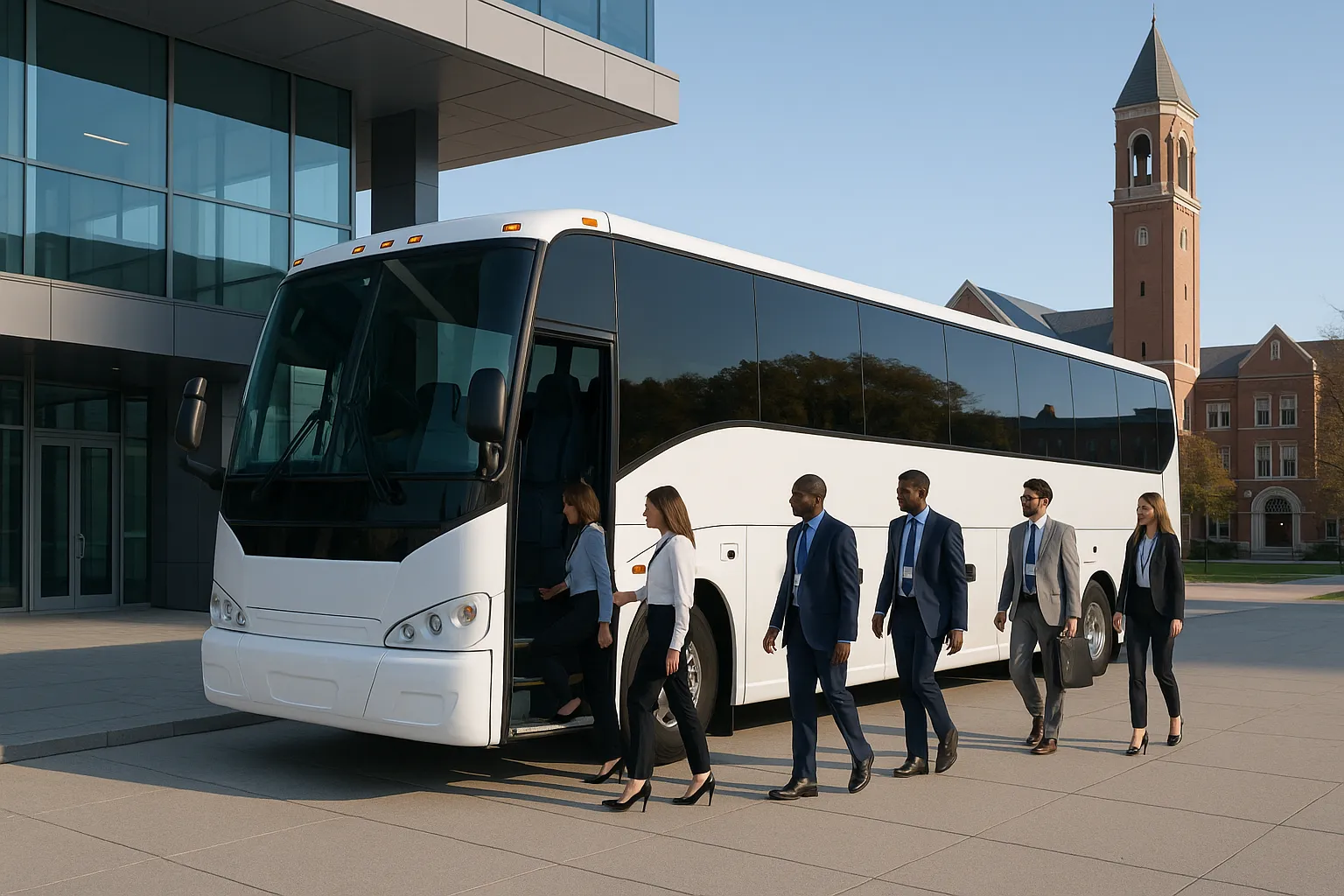 Corporate Charter Buses in Washington DC Metro