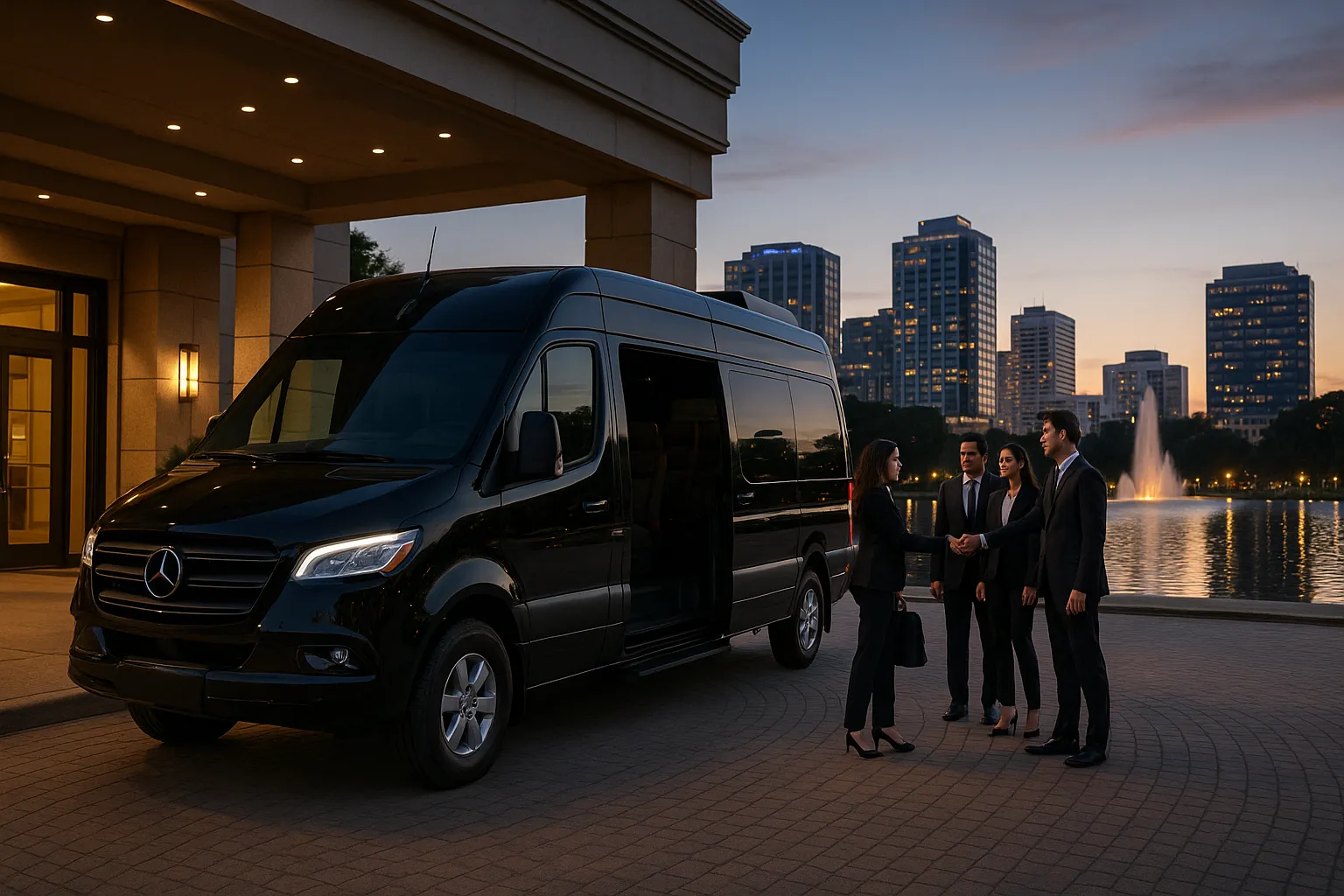 corporate charter bus in Orlando