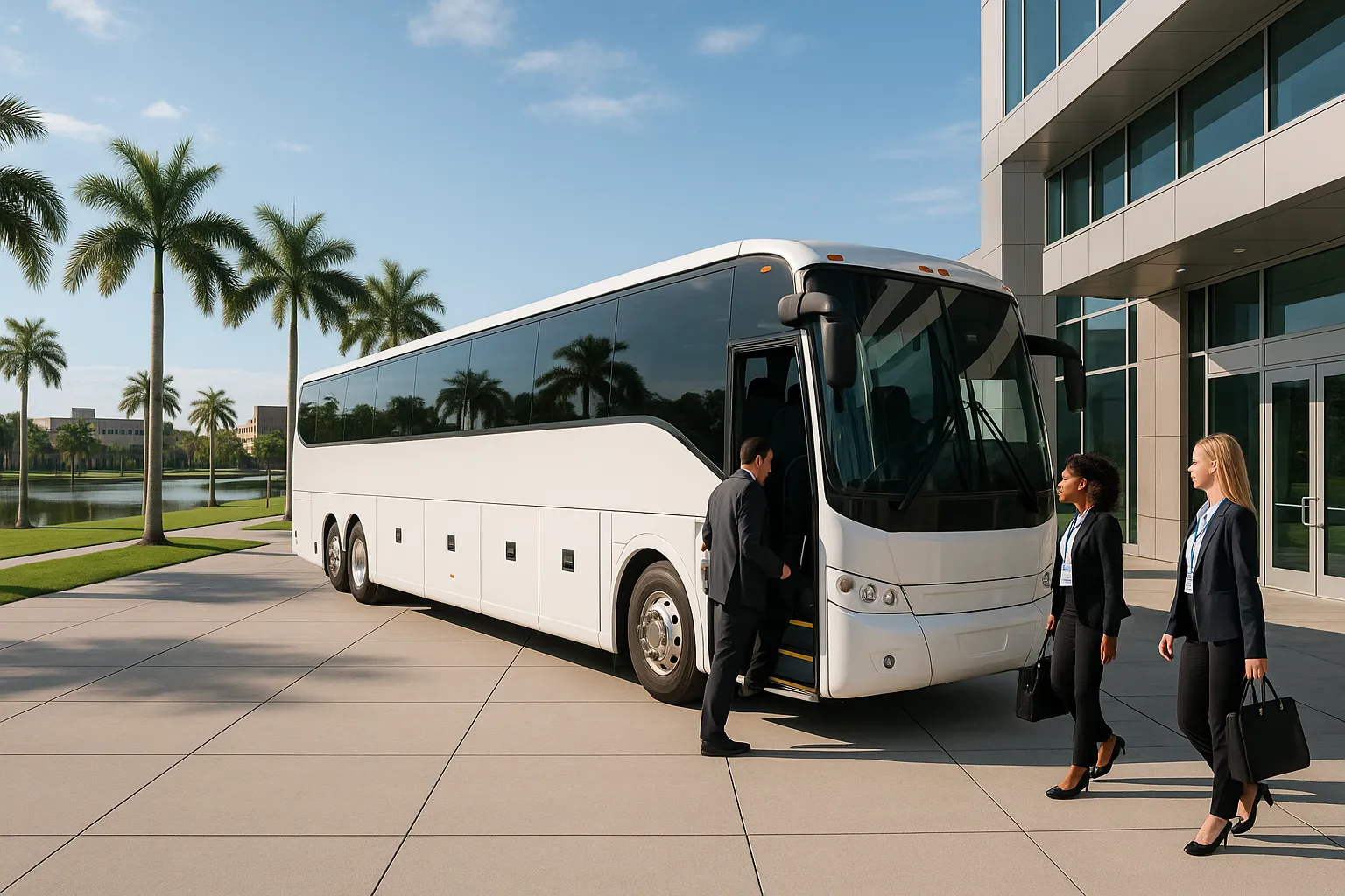 Corporate Charter Buses in Orlando Metro