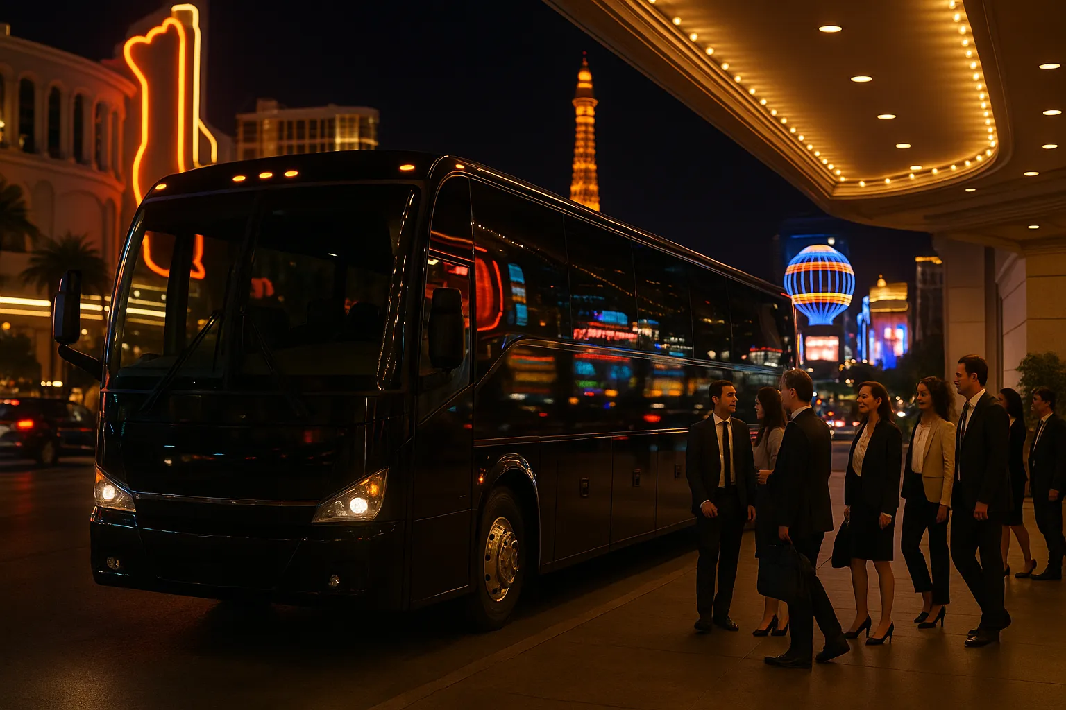 Corporate Charter Buses in Las Vegas Metro