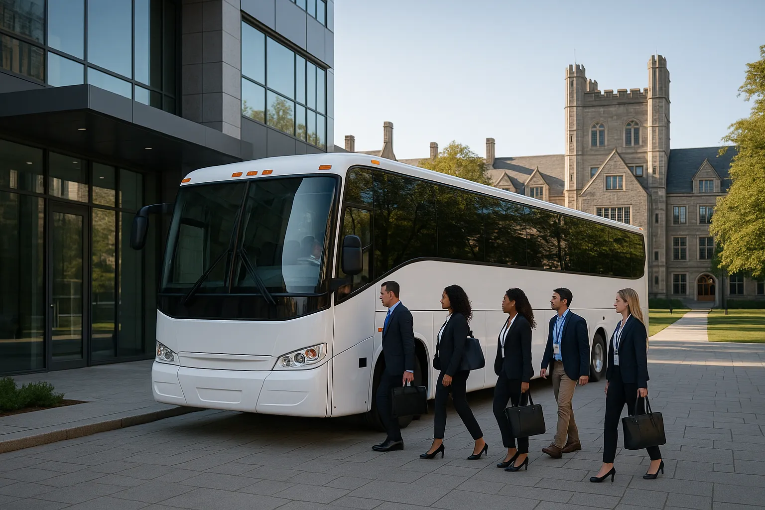 Corporate Charter Buses in New York Metro