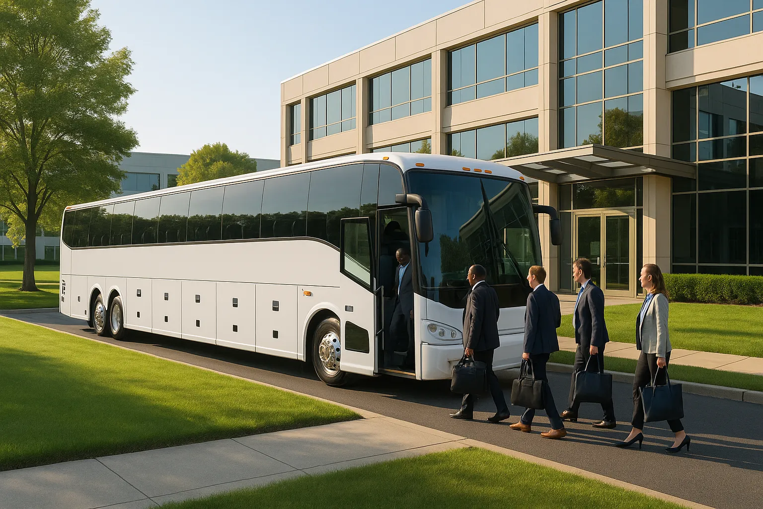 Corporate Charter Buses in Dallas–Fort Worth