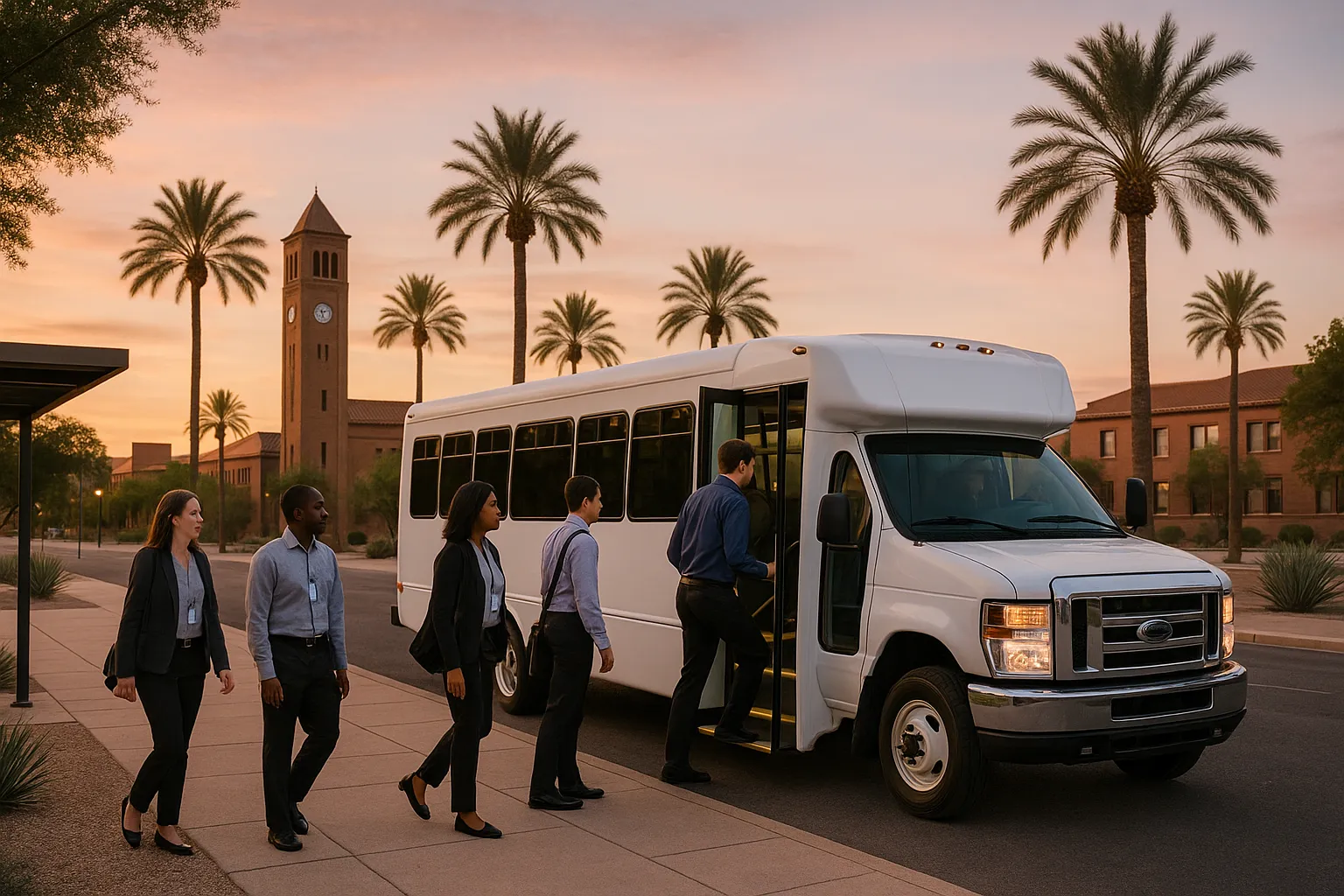 Employee Shuttle Programs in Phoenix Metro