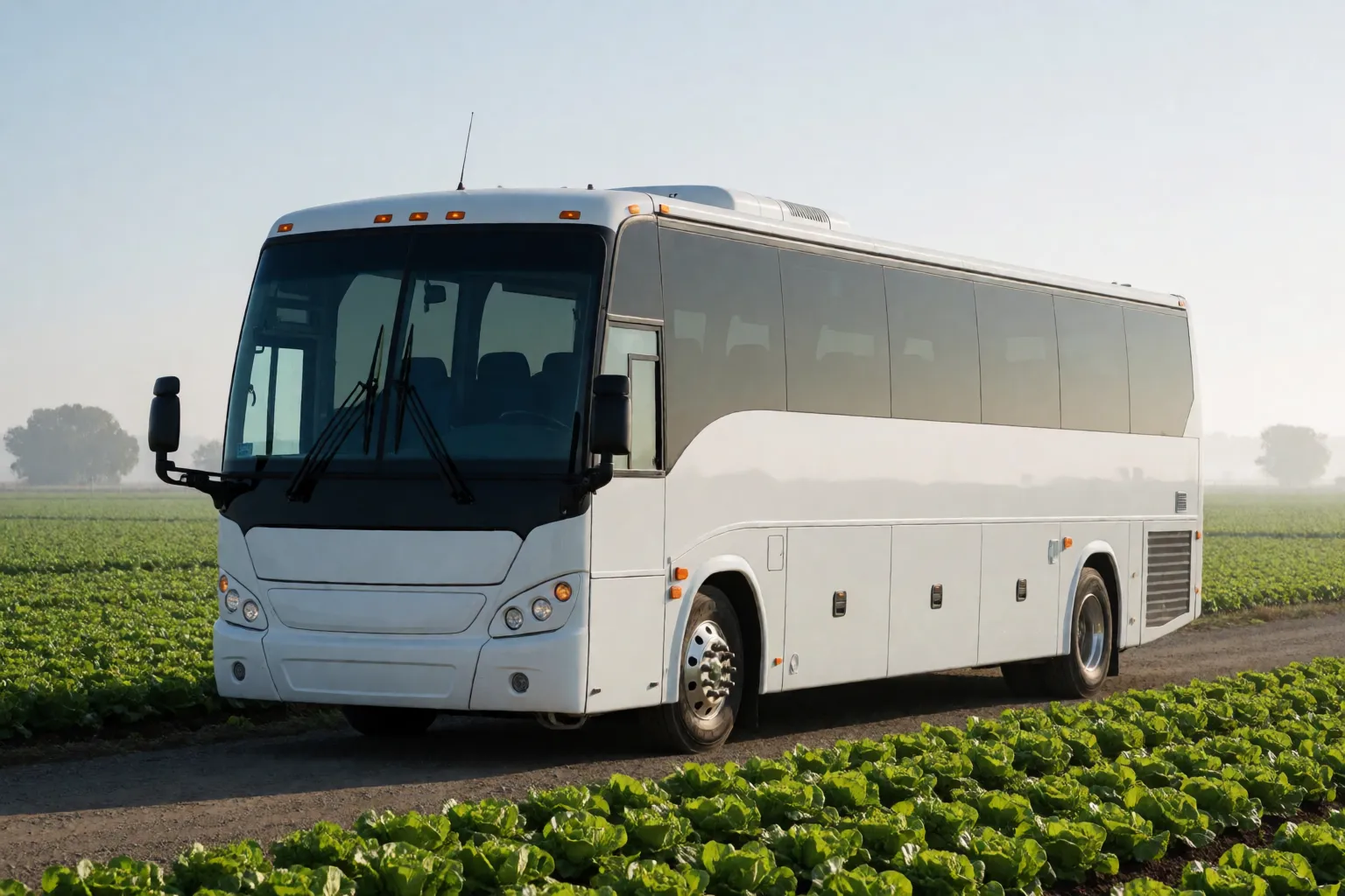 employee shuttle bus in Monterey