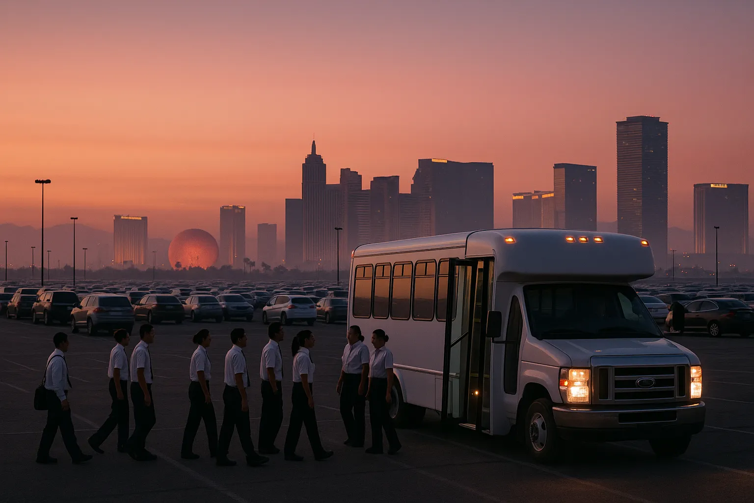 Employee Shuttle Programs in Las Vegas Metro