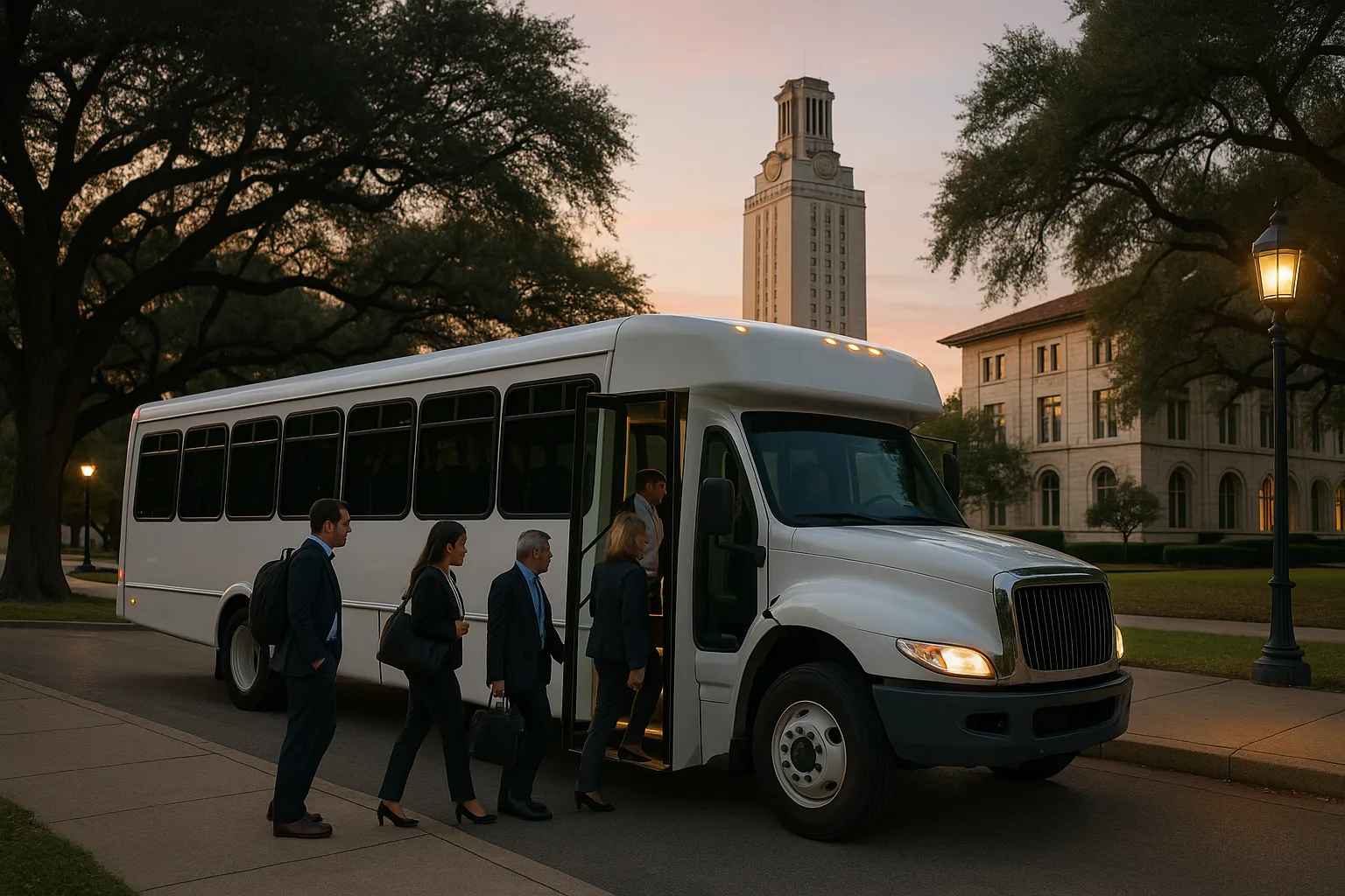 Employee Shuttle Programs in Austin Metro
