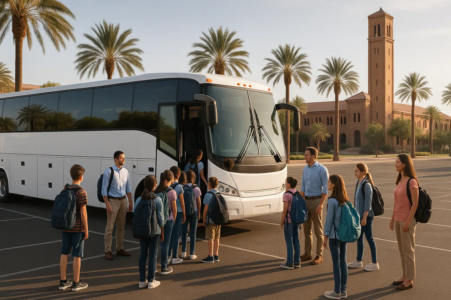 School Trip Bus Rentals in Phoenix: Costs, Rules & Tips
