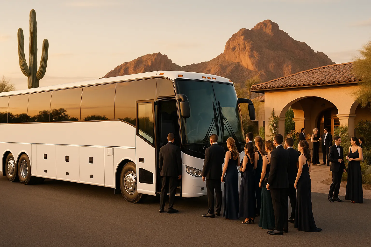 Wedding Transportation in Phoenix: Shuttle Costs & Planning