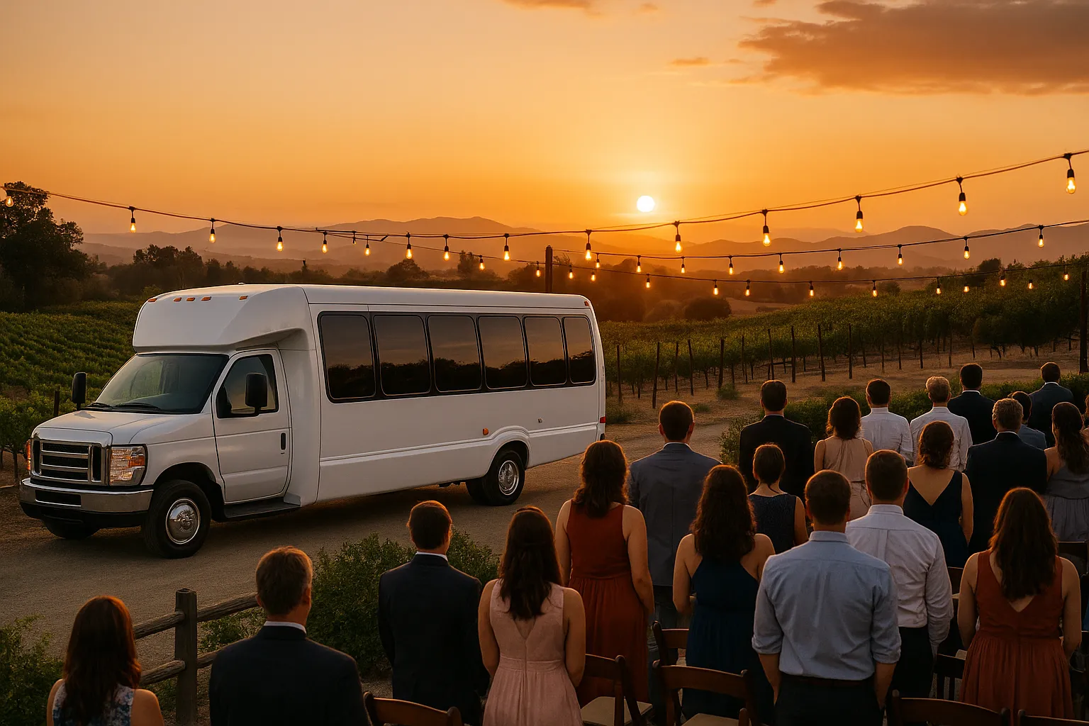 Wedding Transportation in the Inland Empire: Shuttle Costs & Planning