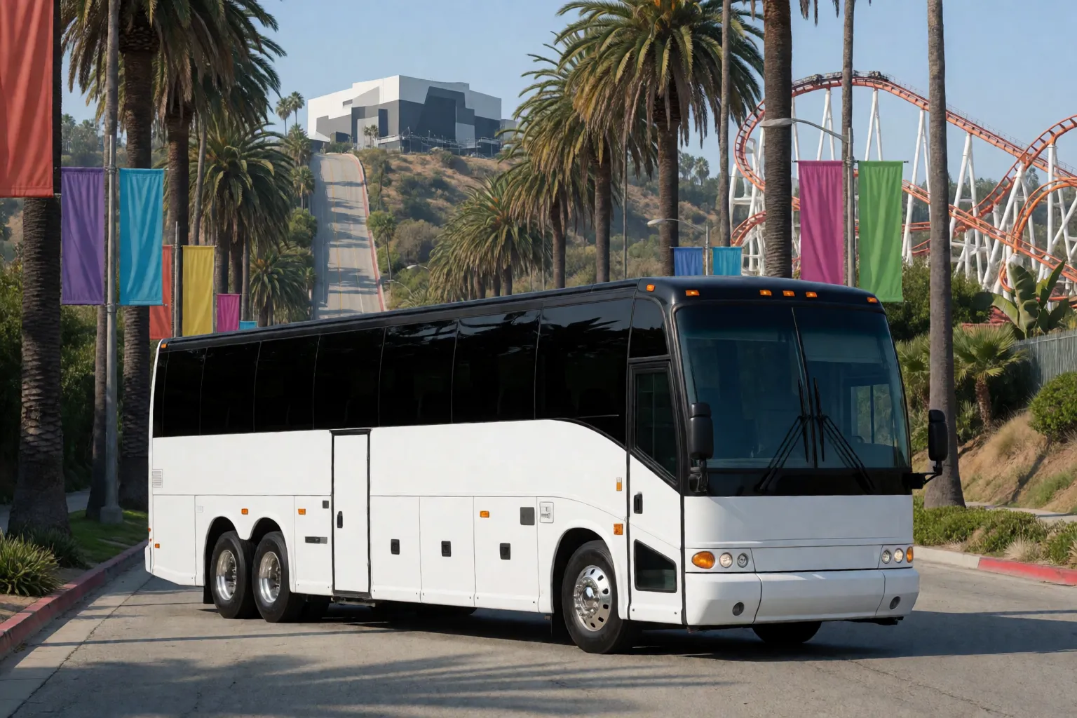 Universal Studios Hollywood Group Trips by Charter Bus