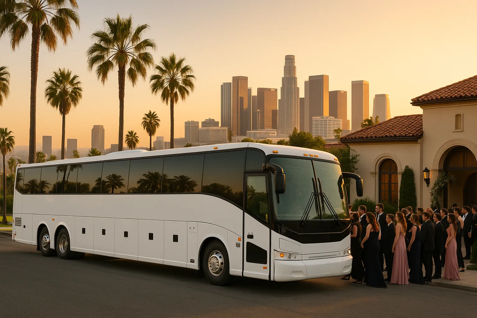 Wedding Transportation in Los Angeles: Shuttle Costs & Planning