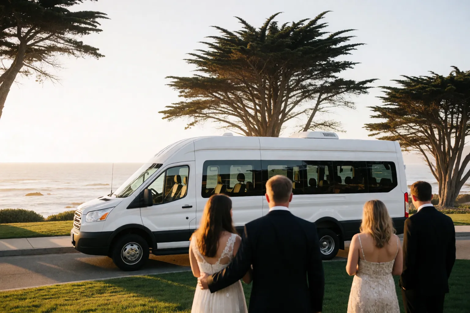 Wedding Transportation in Monterey & Central Coast: Shuttle Costs & Planning