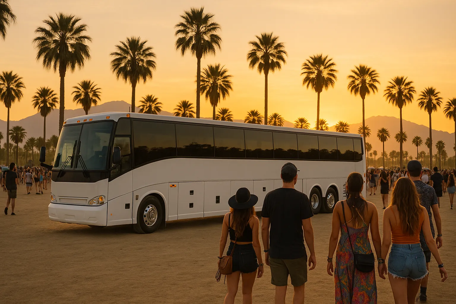 Coachella & Stagecoach Festival Shuttles: 2027 Group Bus Guide