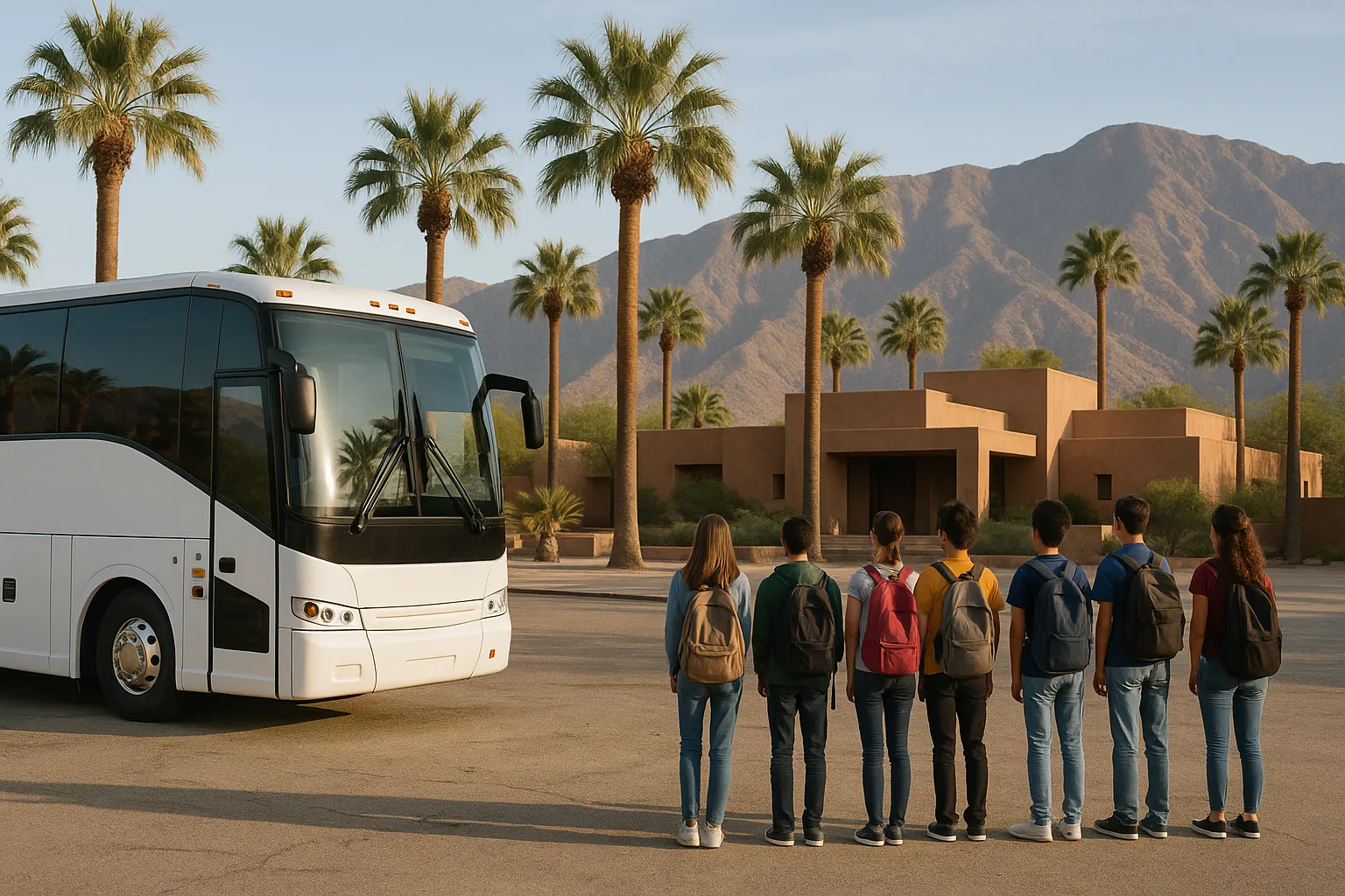 School Trip Bus Rentals in Palm Springs & Coachella Valley: Costs, Rules & Tips