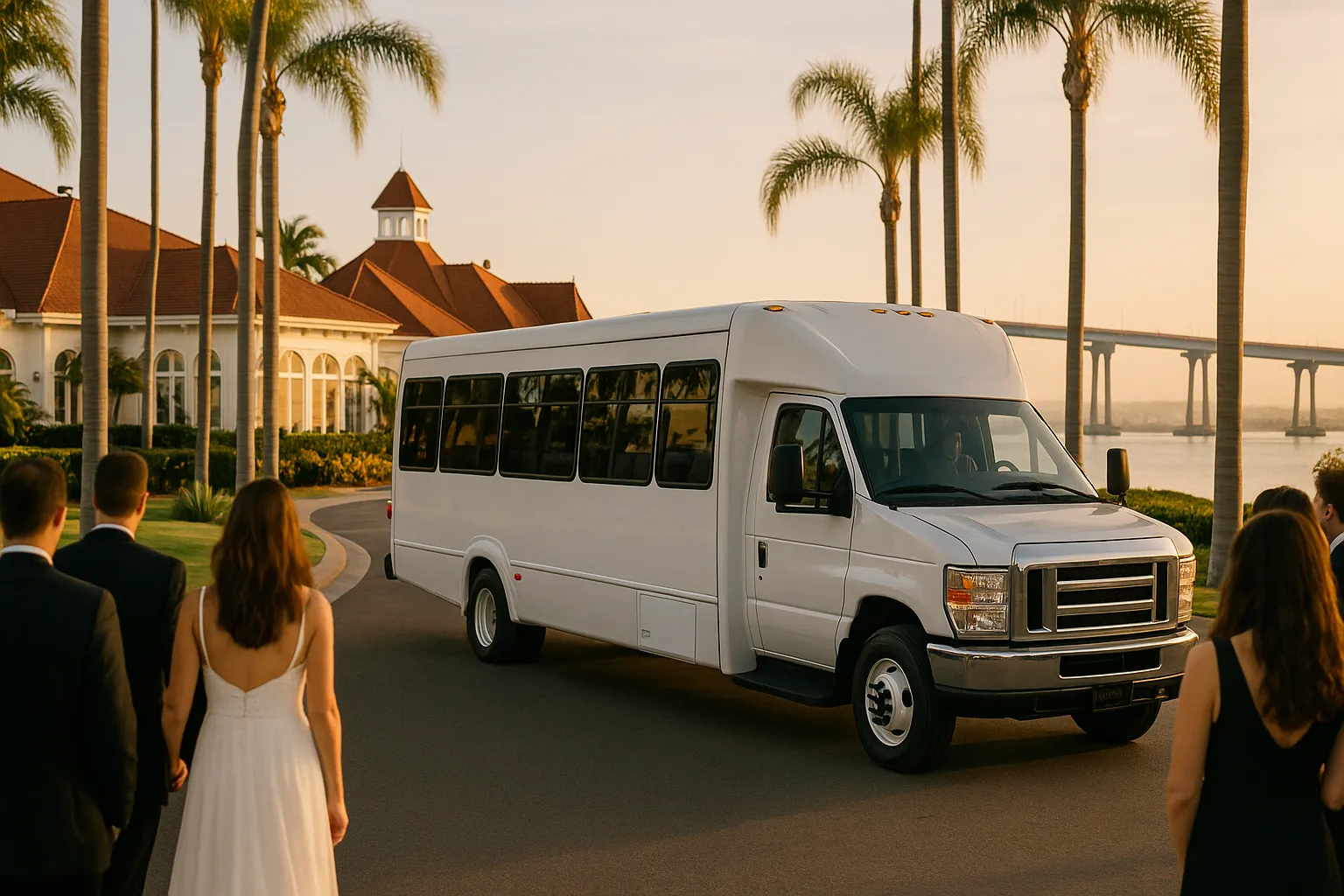 Wedding Transportation in San Diego: Shuttle Costs & Planning