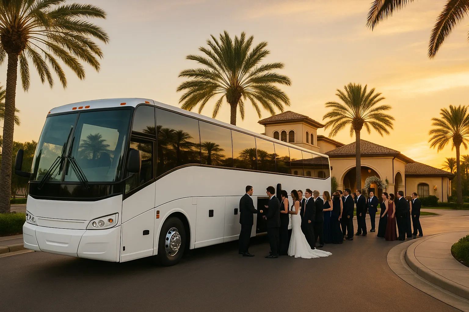 Wedding Transportation in Orlando: Shuttle Costs & Planning