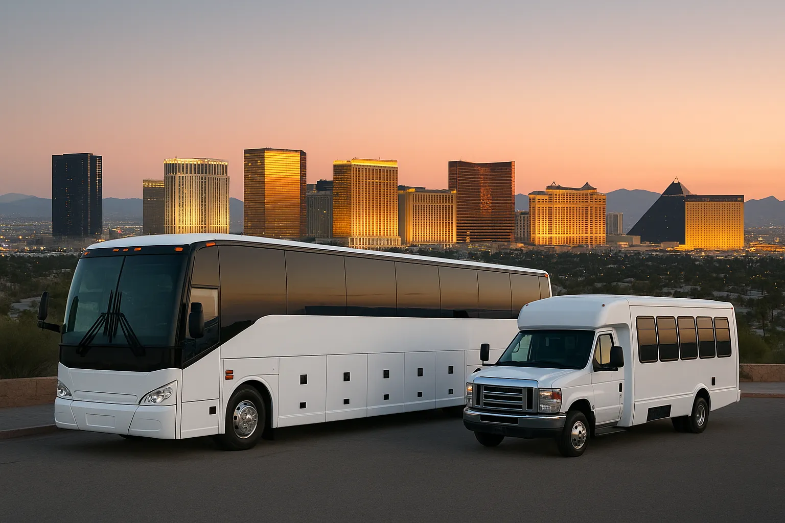 How Much Does a Charter Bus Cost in Las Vegas? (2026 Prices)