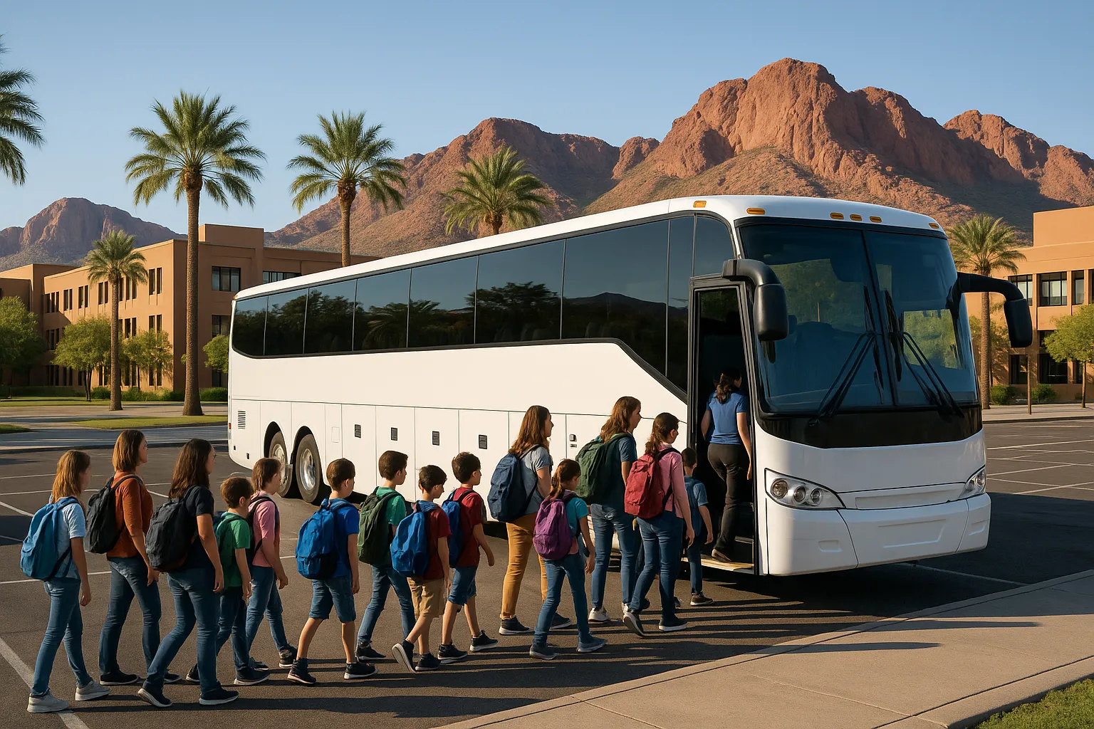 School Trip Bus Rentals in Las Vegas: Costs, Rules & Tips