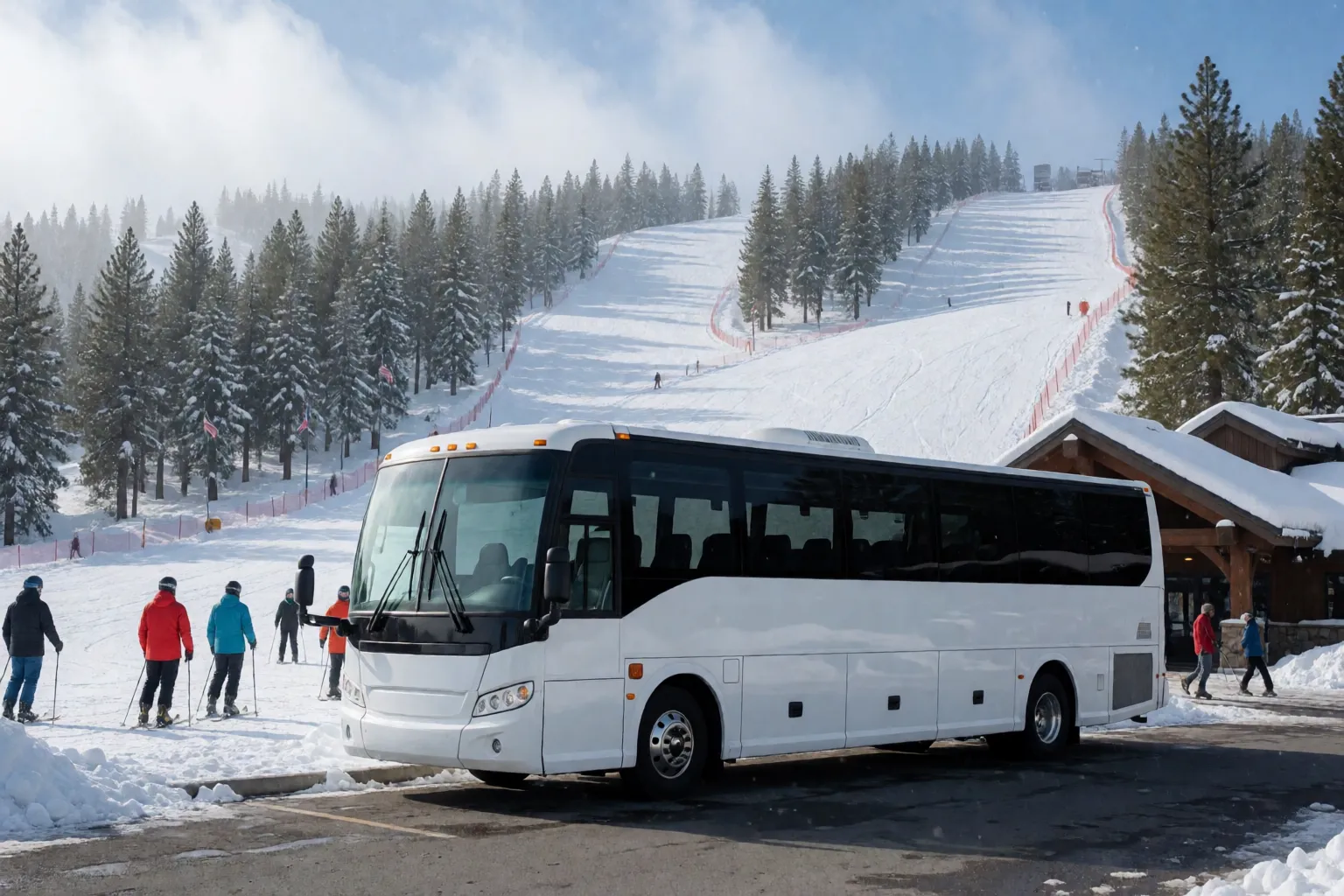 Lake Tahoe Ski Trip Charter Buses: Resorts, Drive Times & Costs