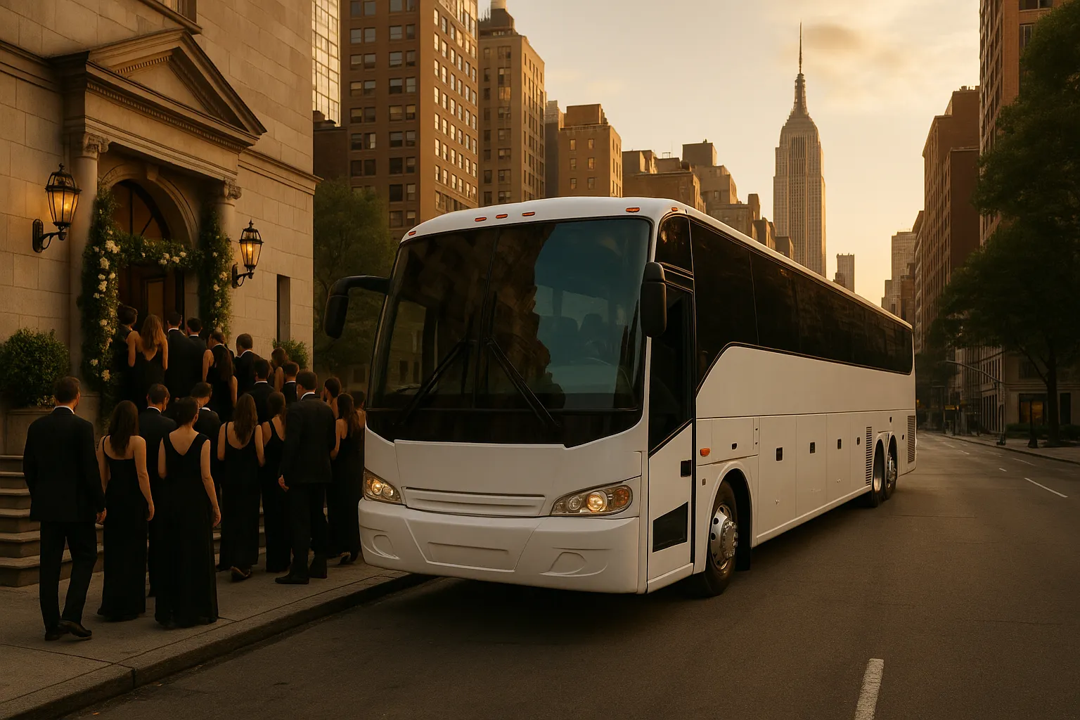 Wedding Transportation in New York: Shuttle Costs & Planning