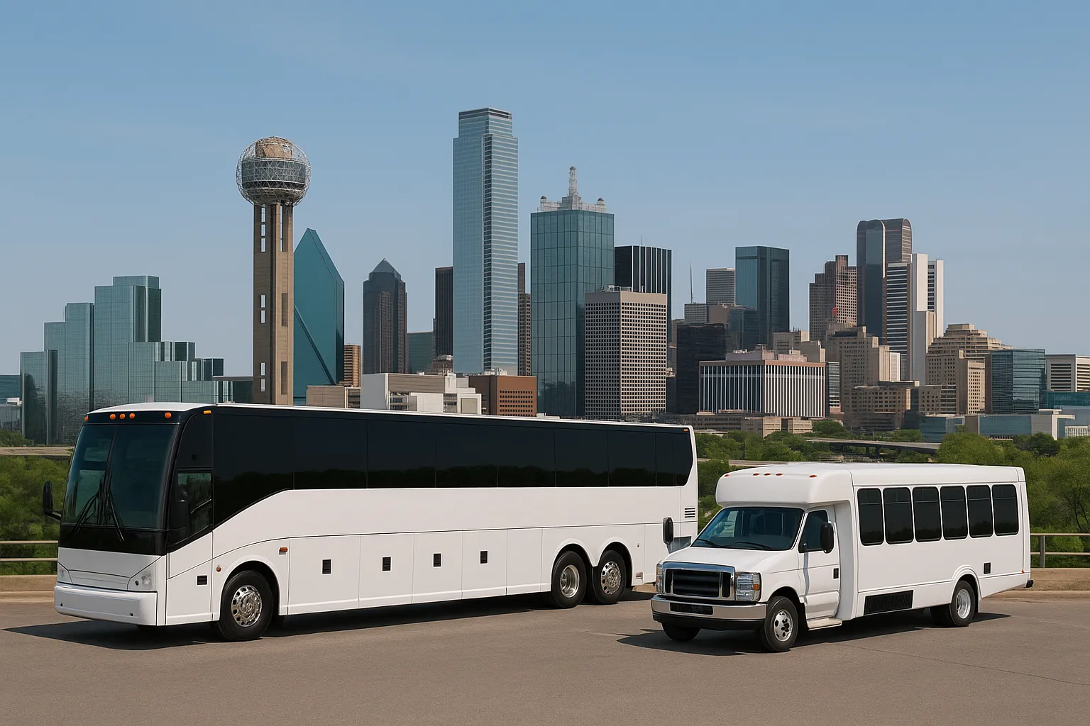 How Much Does a Charter Bus Cost in Dallas–Fort Worth? (2026 Prices)