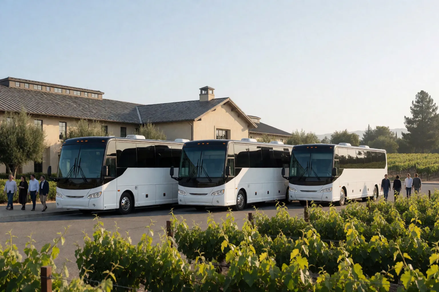 Large-Group Charters in Napa & Sonoma