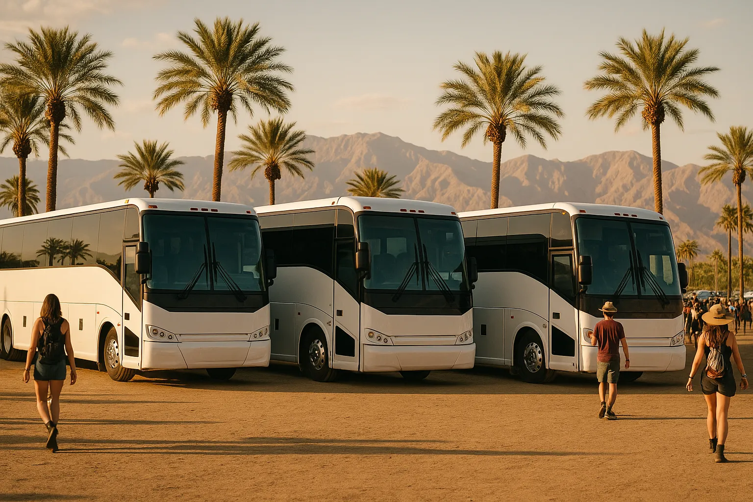Large-Group Charters in Palm Springs & Coachella Valley