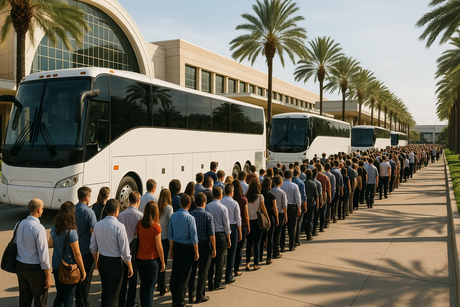Large-Group Charters in Orlando Metro