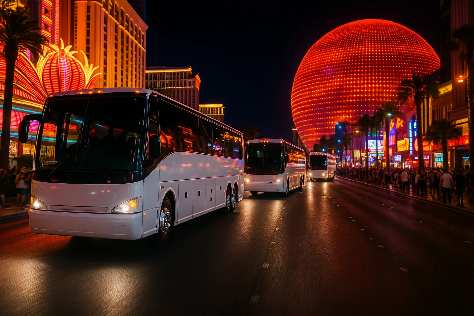 Large-Group Charters in Las Vegas Metro