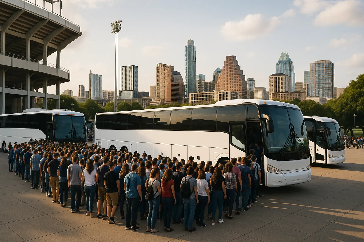 Large-Group Charters in Austin Metro