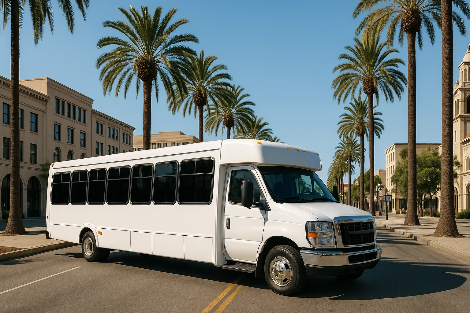 minibus rental in the Inland Empire
