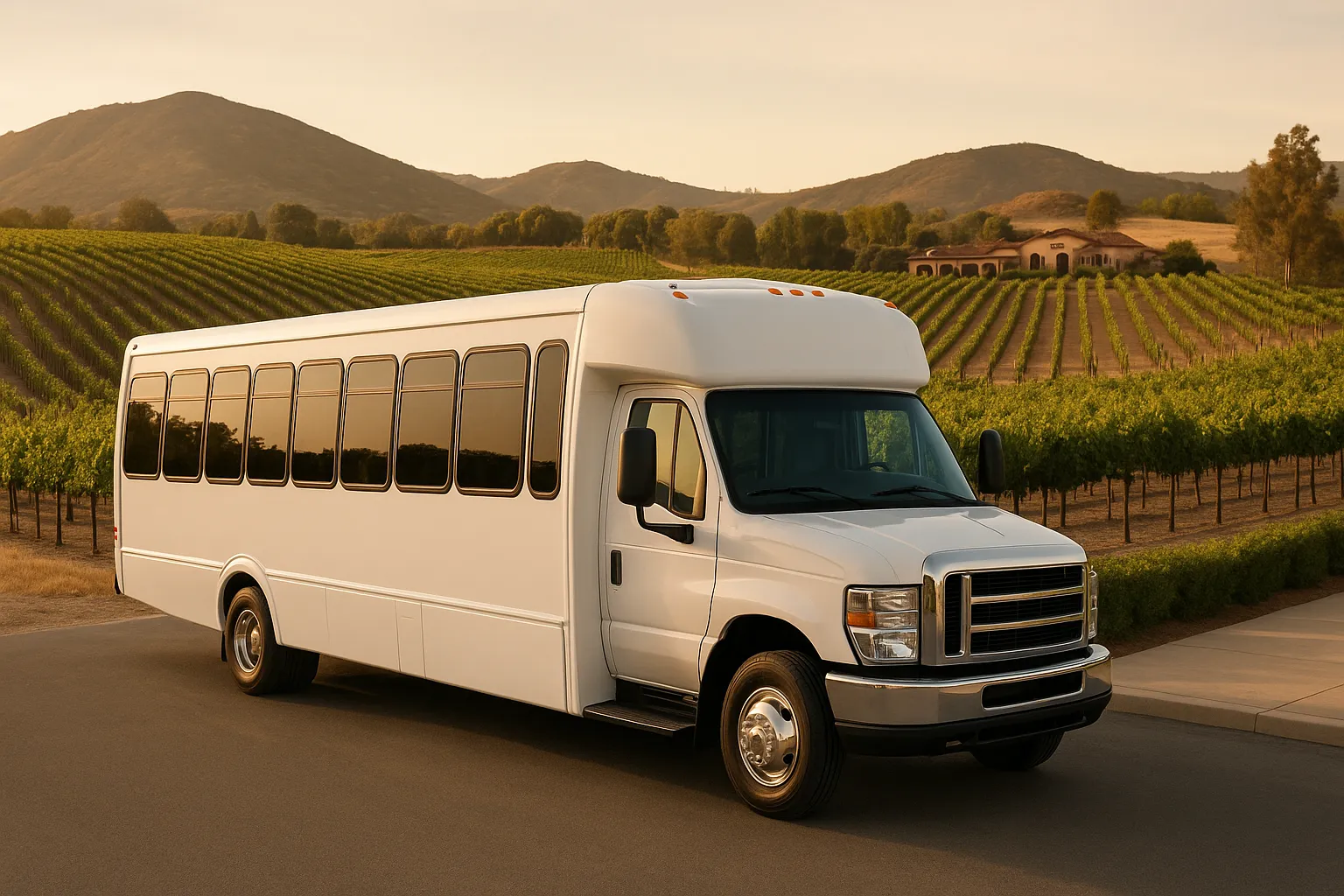 Minibus Rental in Riverside